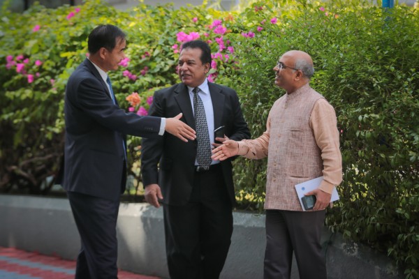 February 6, 2017: Lawmakers arrive at Dharubaaruge for the inaugural session of Parliament 2017