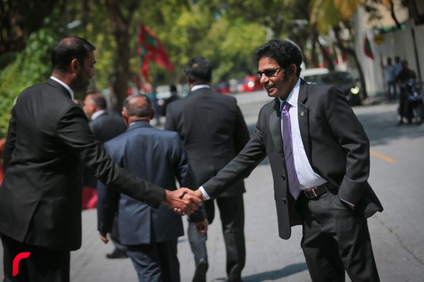 February 6, 2017: Lawmakers arrive at Dharubaaruge for the inaugural session of Parliament 2017