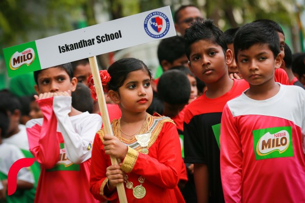 ފެެބްރުއަރީ 15، 2017 : މާލެ ، ހުޅުމާލެ އަދި ވިލިމާލެ ހިމެނޭގޮތަށް 17 ސްކޫލްއެއްގެ ގްރޭޑް 2 އަދި 3 ގެ ދަރިވަރުން ބައިވެރިކޮއްގެން ސޮކަ ވެޓަރަންސް އެސޯސިއޭޝަން އޮފް މޯލްޑިވްސް އިން ކުރިޔަށްގެންދާ ހަރަކާތެއް