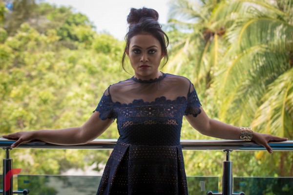 "ވިޝްކާ" އަކީ ބެލުންތެރިންނާ ހަމައަށް އަންނަ، ރިޝްމީގެ ނުވަވަނަ ފީޗާ ފިލްމް. ފޮޓޯ:- މުހައްމަދު ޝަރުހާން/ ރާއްޖެ އެމްވީ