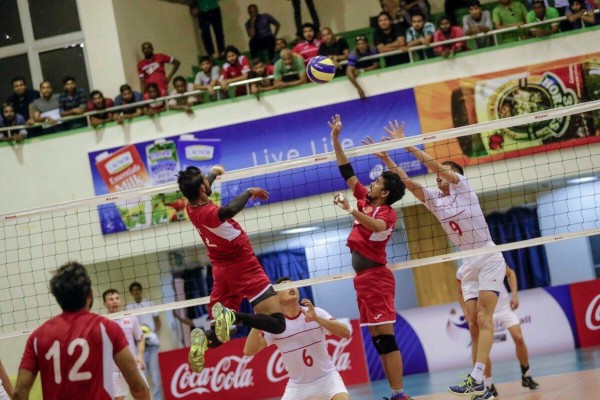 ގައުމޯ ވޮލީ ޓީމު ކުޅުނު މެޗެއްގެ ތެރެއިން