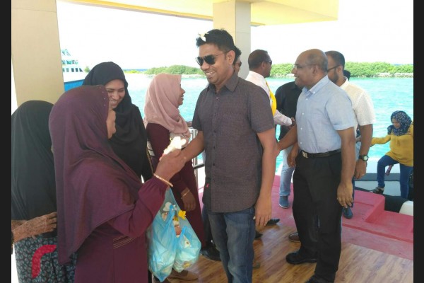 އޭޕްރީލް 6، 2017: އެމްޑީޕީން ގއ. އަތޮޅުގެ ބައެއް ބައެއް ރަށްރަށް ކުރި ދަތުރުގެ ތެރެއިން