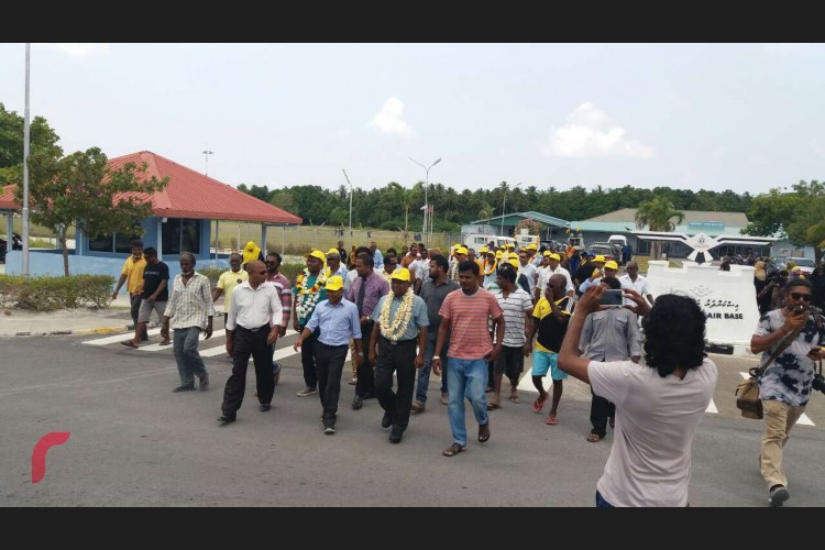 އެމްޑީޕީން ބުނީ މީ ކުރިއަށް އޮތް ލޯކަލް ކައުންސިލް އިންތިޚާބަށް ކެމްޕެއިން ކުރުމުގެ ގޮތުން ކުރާ ދަތުރެށް ކަމަށެވެ.