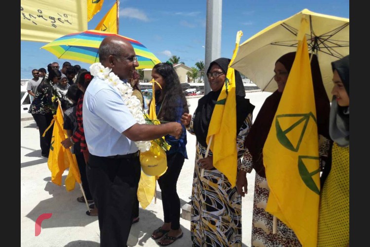 އިދިކޮޅު ފަރާތްތަކުން ގއ އަތޮޅަށް ކުރަމުން ގެންދާ ދަތުރުގައި އެމްޑީޕީގެ ގިނަ އިސްބޭފުޅުން ބައިވެރިވެ ވަޑައިގަންފައިވޭ