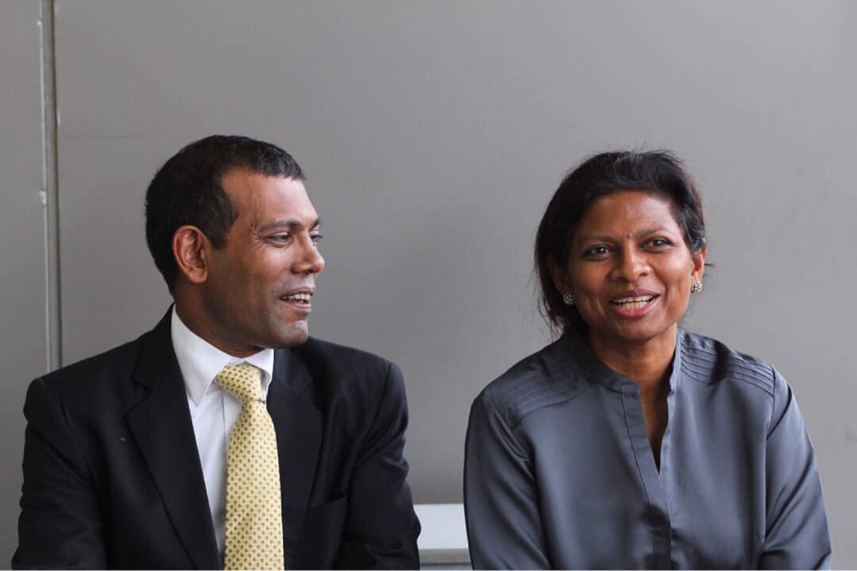 ރައީސް ނަޝީދާއި އެ މަނިކުފާނުގެ އަނބިކަނބިލުން ލައިލާ އާއެކު