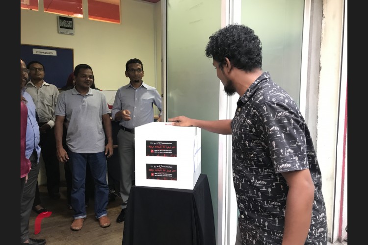 Several homes were damaged in the tornado that swept across Hithadhoo on Wednesday, displacing its residents 