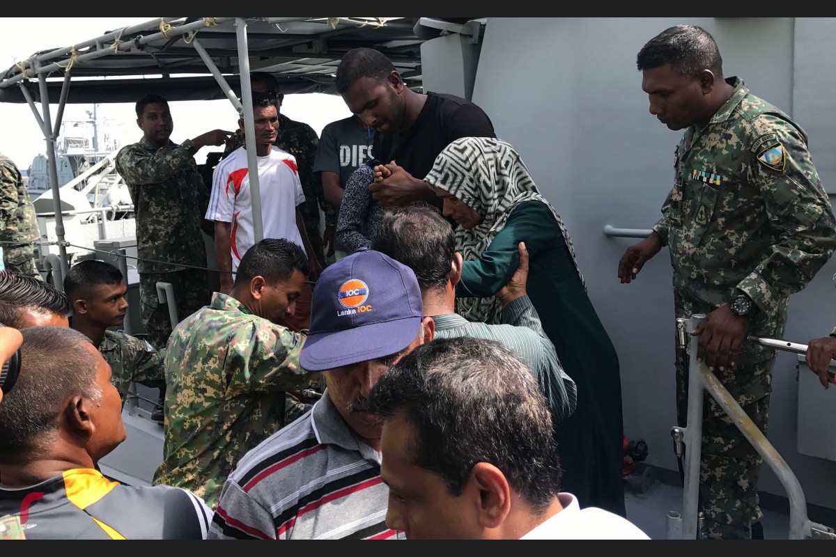 ކޮޅުވެއްޓި ހޯދުމުގެ އޮޕަރޭޝަންގައި ހަރަކާތްތެރިވި އިންޑިއާގެ މަނަވަރުގައި މި ހަ މީހުން މާލެ ގެނެސްފައިވާއިރު އެންމެންގެ ހާލުވެސް ރަނގަޅު ކަމަށް އެމްއެންޑިއެފުން ވަނީ މައުލޫމާތު ދީފައެވެ.