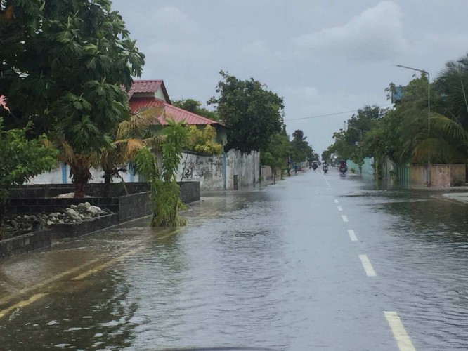 2017 ވަނަ އަހަރު ވިލިނގިއްޔަށް ކުރި ވިއްސާރާގައި އެ ރަށުގައި ފެންބޮޑުވެފައި