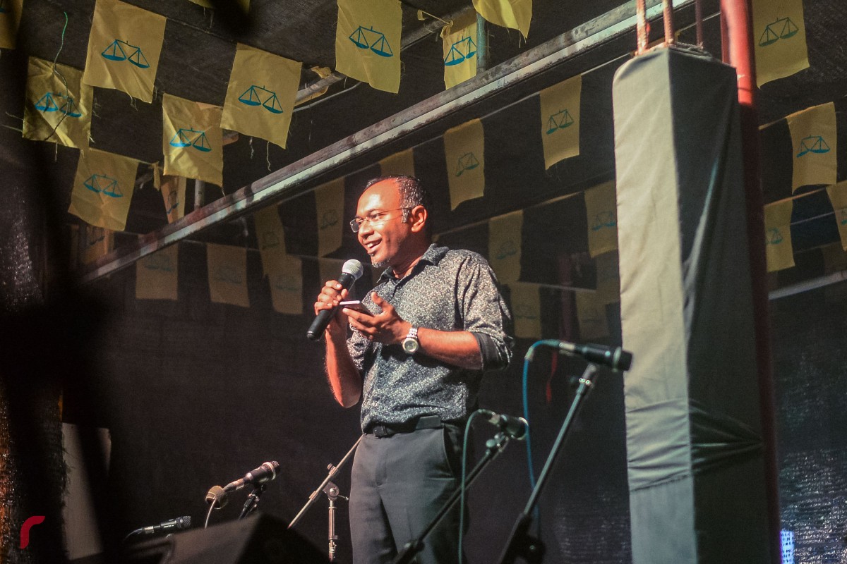 އެމްޑީޕީއައް 12 އަހަރު ފުރުން ފާހަގަކުރުމަށް ބޭއްވި މިއުޒިކް ޝޯވ ގައި އެމްޑީޕީގެ ލީޑަޝިޕްގެ ގިނަ ބޭފުޅުން ވަނީ ބައިވެރިވެ ވަޑައިގަންފައެވެ