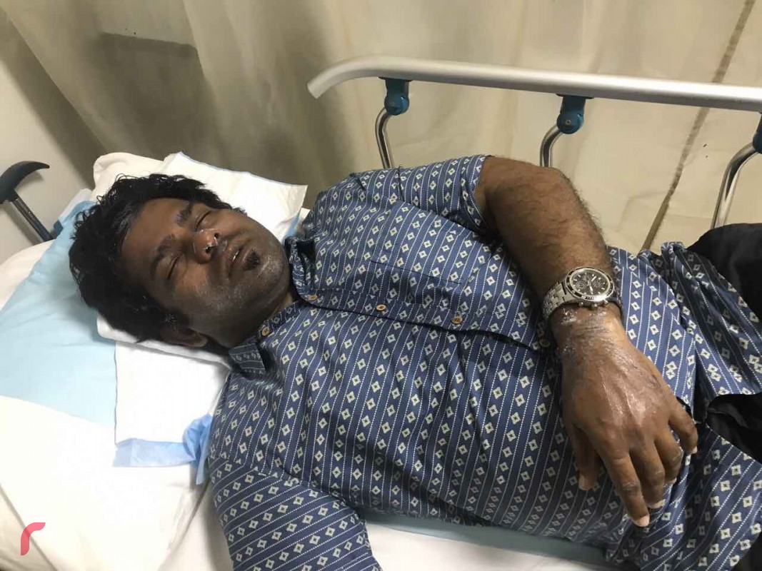 ފުލުސް އޮފީސް ސަރަހައްދުން އައި ރާއްޖެ ޓީވީގެ ނޫސްވެރިއާ އަދި މީޑިއާ ކައުންސިލްގެ މެމްބަރު އަލީ ޔޫސުފްއަށް ފުލުހުން ހަމަލާދީ ޕެޕާ ސްޕްރޭ ޖަހާފައި.