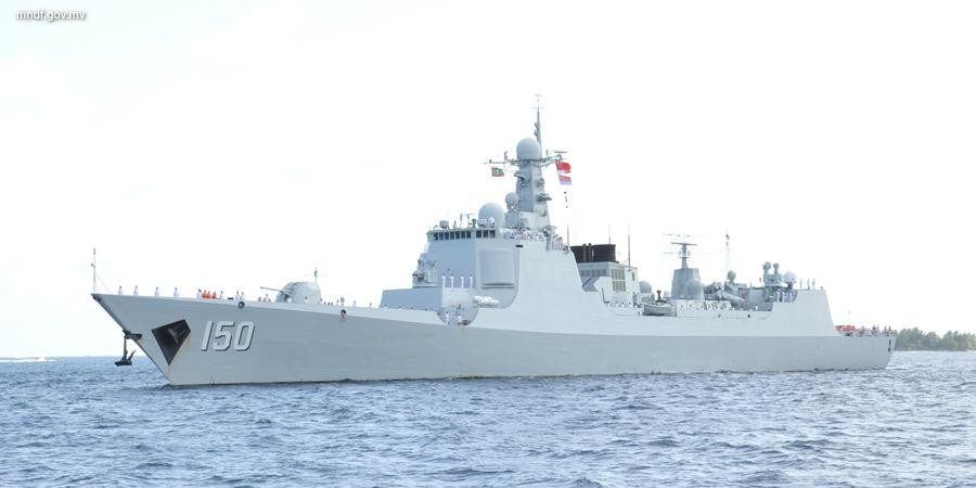 Three Chinese naval ships arrive in Maldives