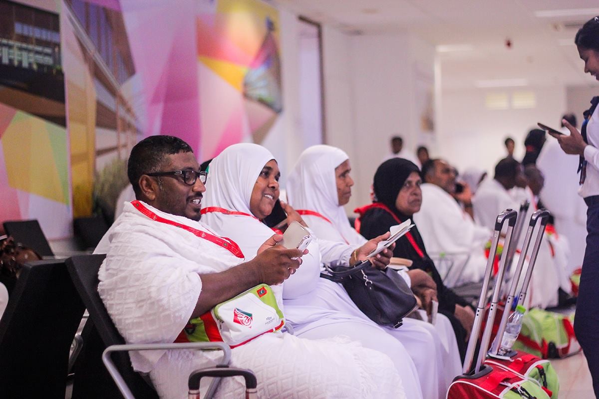 އޯގަސްޓް 27، 2017: ދެވަނަ ބުރުގައި ހައްޖަށްދާން ހުއްދަ ލިބުން 300 ހައްޖާޖީން މައްކާއަށް ފުރައިފިއެވެ 