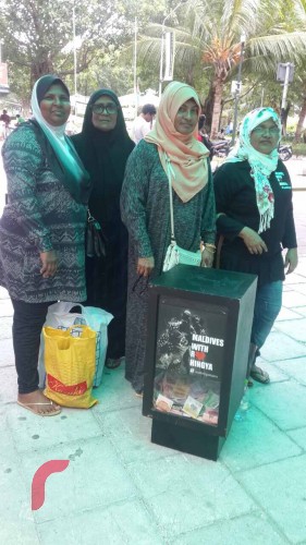 Businesses joined in the initiative as well