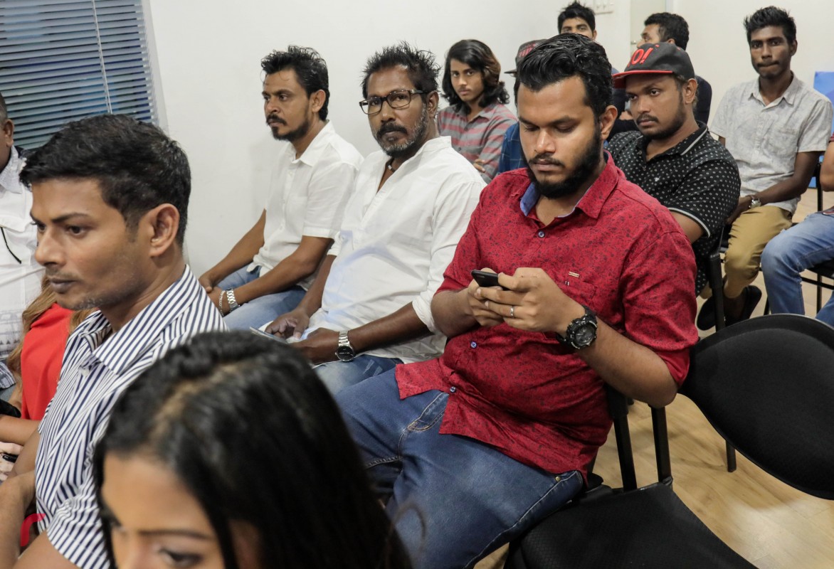 ސެޕްޓެމްބަރު 20، 2017: ރާއްޖެ ޓީވީ ޝޯޓް ފިލްމް ފެސްޓިވަލް ނިންމާލުމަށް ބޭއްވި ހަފްލާގެ ތެރެއިން