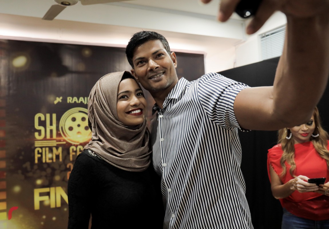 ސެޕްޓެމްބަރު 20، 2017: ރާއްޖެ ޓީވީ ޝޯޓް ފިލްމް ފެސްޓިވަލް ނިންމާލުމަށް ބޭއްވި ހަފްލާގެ ތެރެއިން