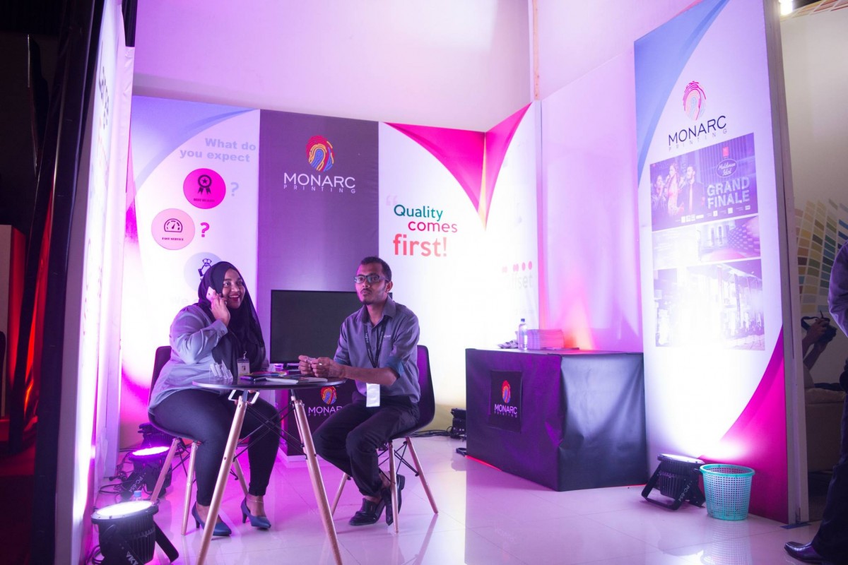 ސެޕްޓެމްބަރު 22، 2017: ރާއްޖޭގައި ފުރަތަމަ ފަހަރަށް ބާއްވާ، ޗާޕްކުރުމާއި އިސްތިހާރުކުރުމުގެ ހިދުމަތްތަކާ ގުޅޭ ޝޯގެ ތެރެއިން