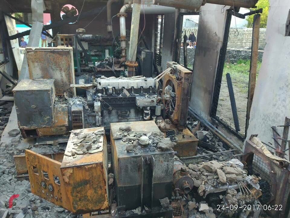 ސެޕްޓެމްބަރު 24، 2017 : ށ ބިލެތްފަހި އިންޖީނުގޭގައި އަލިފާނުގެ ހާދިސާއެއް ހިނގައި އަނދާ ހުލިވެފައި، މިހާދިސާގެ ސަބަބުން މުޅި ރަށުން ވަނީ ކަރަންޓު ކެނޑިފައި