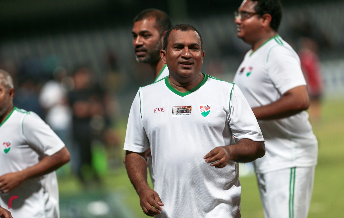 ސެޕްޓެމްބަރު 29، 2017 : މިއަންމާގެ އަނިޔާލިބެމުންދާ ރޮހިންޖާ މުސްލިމުންނަށް އެހީވުމައް އެފްއޭއެމްއިން އިންތިޒާމްކޮށްގެން ބޭއްވި ޖެރިޓީ ފުޓްބޯޅަ މެޗްގެ ތެރެއިން