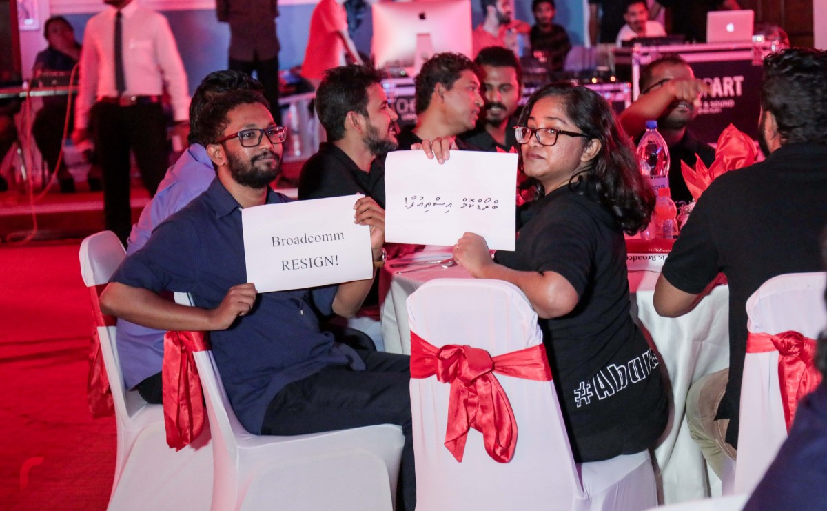 RaajjeTV was penalized for broadcasting a statement made by Thimarafushi Constituency MP Mohamed Musthafa