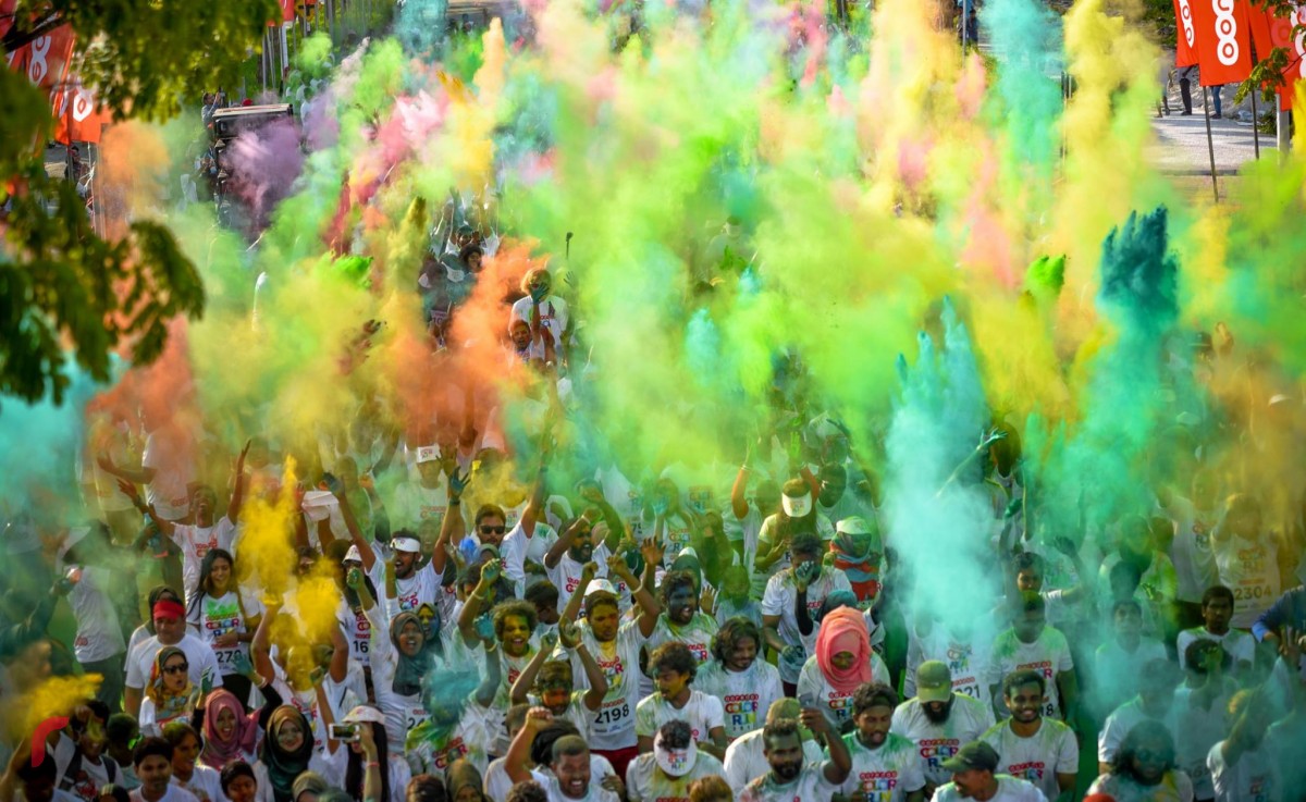 އުރީދޫ އިން މިދިޔަ އަހަރު ބޭއްވި ކަލަރ ރަންގެ ތެރެއިން