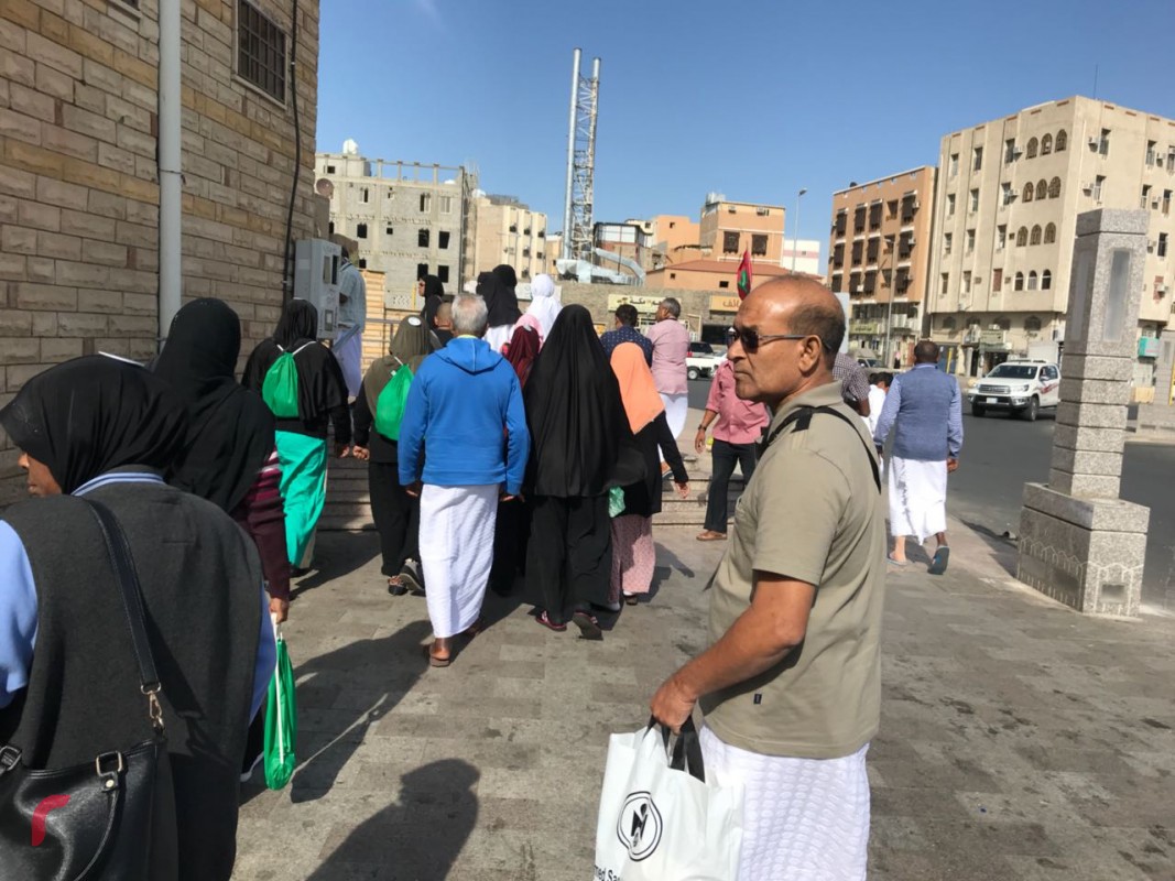 ޖެނުއަރީ 10، 2018: އަލް ޢައިން ހައްޖު އެންޑް އުމްރާ ގްރޫޕްގެ ފަރާތުން އުމްރާއަށް ދިޔަ ބައިވެރިން ތާއިފްގައި