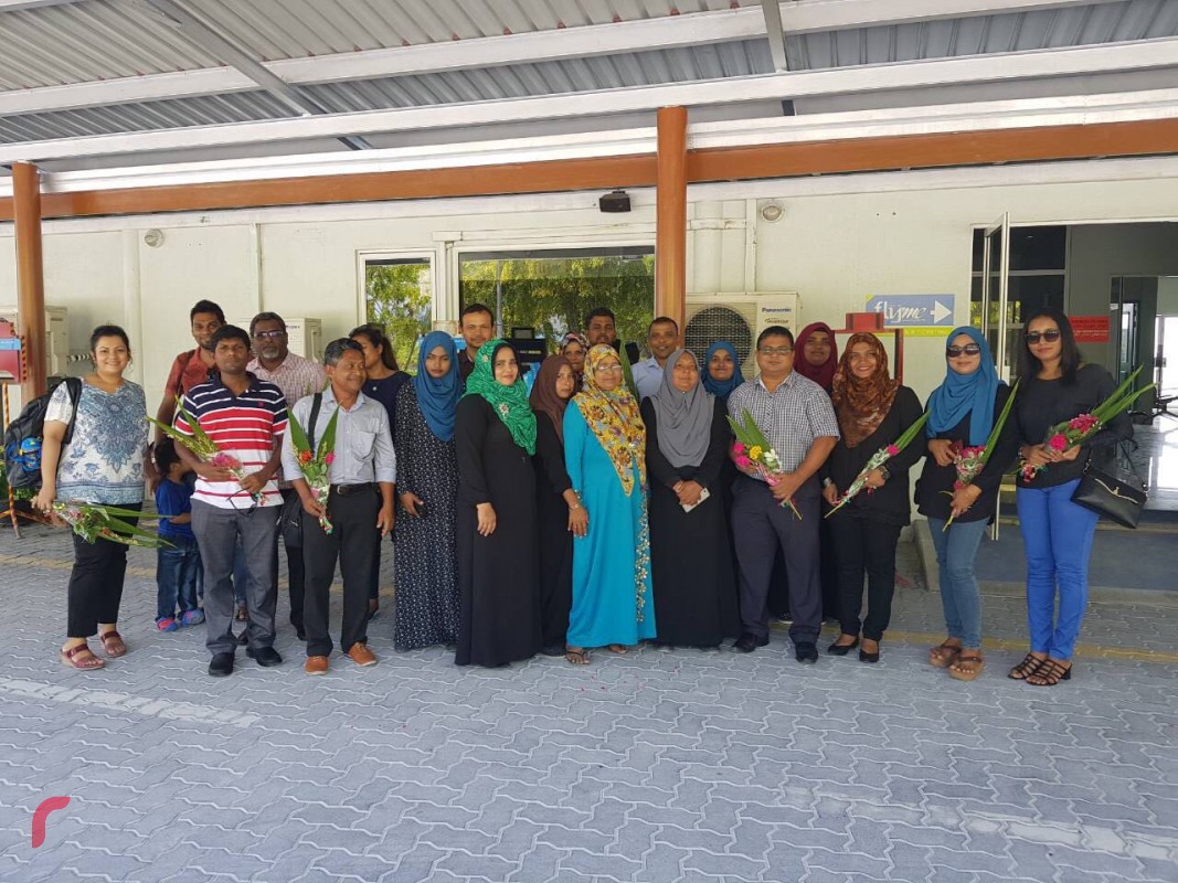 ޖެނުއަރީ 11، 2017: ގުޅިފައިވާ އިއްތިހާދުގެ މެމްބަރުން މާމިގިއްޔަށް ވަޑައިގަތުމުން ވަނީ ހޫނު މަރުހަބާއެއް ކިޔާފައި