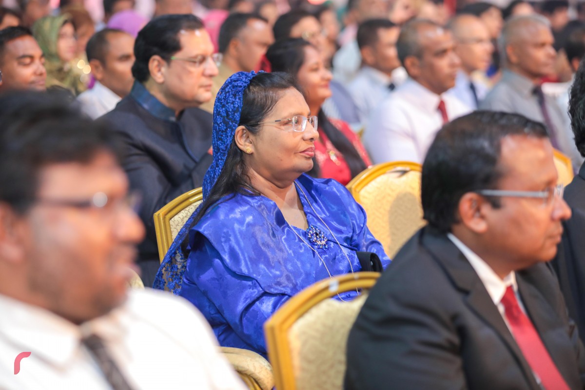 ޖެނުއަރީ 26، 2018 : އިންޑިއާގެ 69 ވަނަ ޖުމްހޫރީ ދުވަހުގެ މުނާސަބަތުގައި ޣިޔާސުއްދީން އިންޓަނޭޝަނަލް ސްކޫލްގައި ބޭއްވި ހާއްސަ ހަފްލާގެ ތެރެއިން -- ފޮޓޯ: މުހައްމަދު ޝަރުހާން