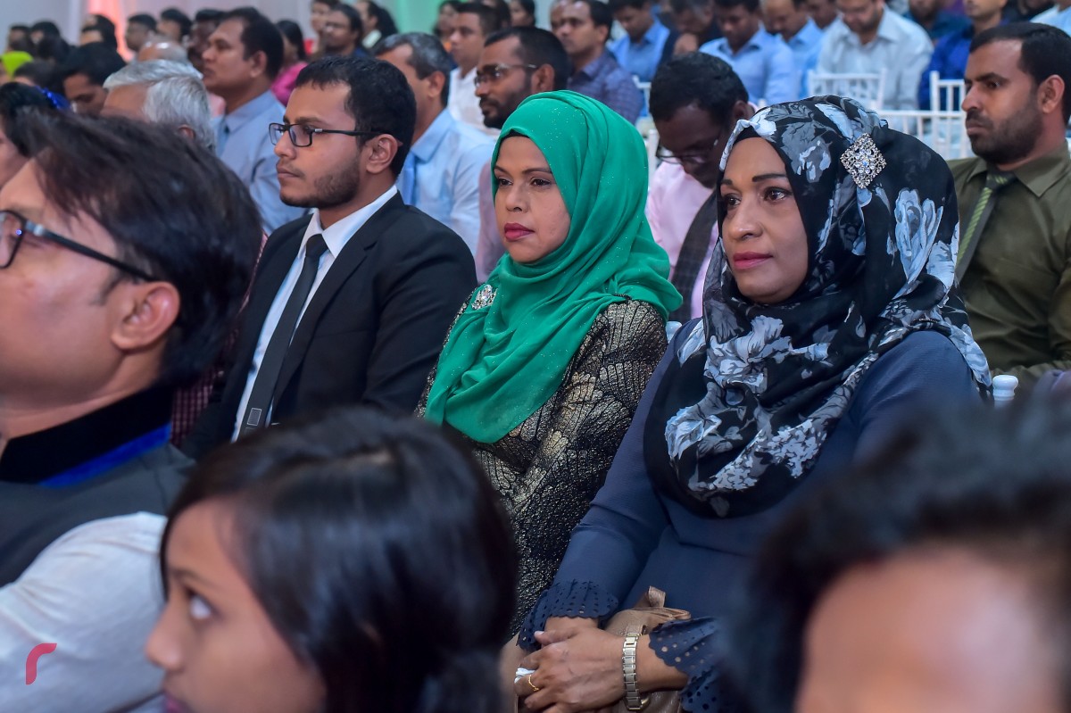 ޖެނުއަރީ 26، 2018 : އިންޑިއާގެ 69 ވަނަ ޖުމްހޫރީ ދުވަހުގެ މުނާސަބަތުގައި ޣިޔާސުއްދީން އިންޓަނޭޝަނަލް ސްކޫލްގައި ބޭއްވި ހާއްސަ ހަފްލާގެ ތެރެއިން -- ފޮޓޯ: މުހައްމަދު ޝަރުހާން