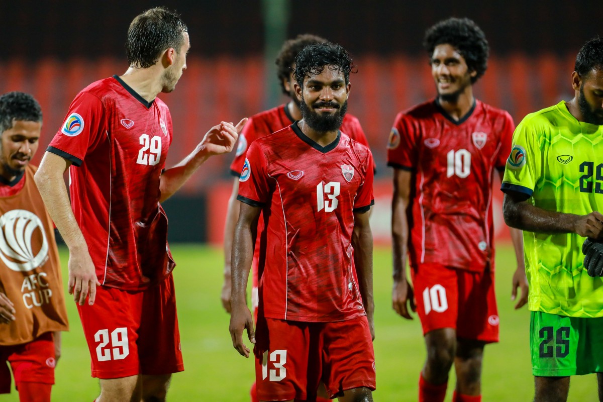 ޖެނުއަރި 30، 2018: އޭއެފްސީ ކަޕްގައި ޓީސީ ސްޕޯޓްސް ކްލަބް އަދި ސައިފް ސްޕޯޓިން ކްލަބް ބައްދަލުކުރި މެޗްގެ ތެރެއިން، މި މެޗް 3-1އިން ކާމިޔާބުކޮށްފައިވަނީ ޓީސީ ސްޕޯޓްސް ކްލަބުން