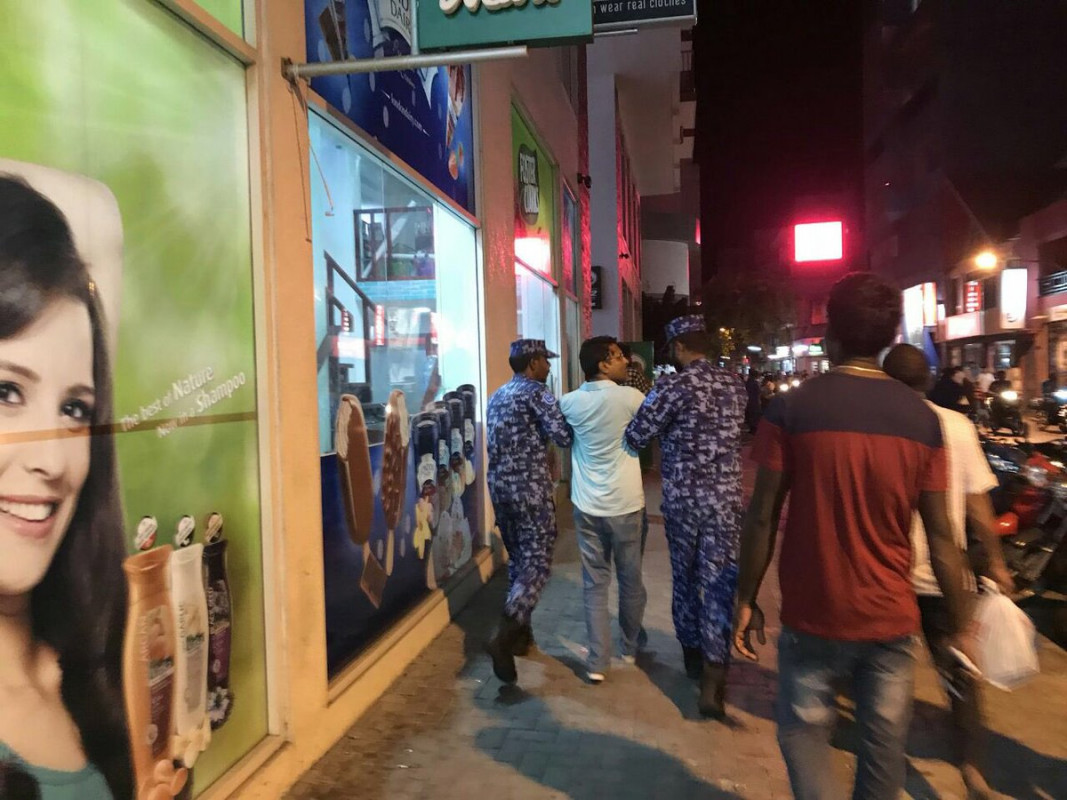 he allied opposition parties have been holding nightly rallies in capital city Malé