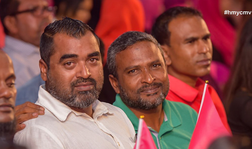 މާރޗް 22، 2018: ޕީޕީއެމް ރުމާލު 2 ޖަގަހައިގައި ކުރިއަށްގެންދިޔަ ޖަލްސާގެ ތެރެއިން، މި ޖަލްސާގައި ސަރުކާރަތް ނިސްބަތްވާ ގިނަ މަޖިލިސް މެމްބަރުންނާއި ސަރުކާރު ކުންފުނި ތަކުގެ އިސްވެރިން ވަނީ ބައިވެރިވެ ވަޑައިގެންފައި -- ފޮޓޯ: ޓްވިޓާ/އެޗްއެމްވައިސީ