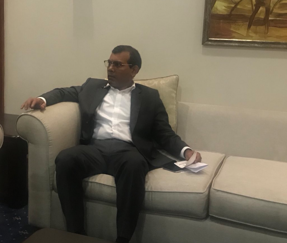 ނަޝީދު ޔޫރަޕަށް ދަތުރުފުޅު ފެއްޓެވުމުގެ ކުރިން