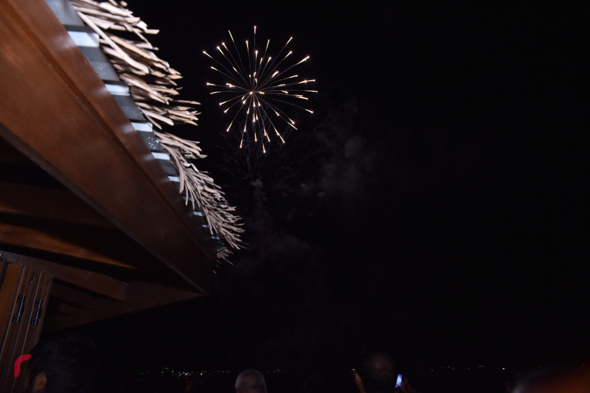 އޭޕްރިލް 3، 2018: އޮސްޓްރޭލިއާގެ މަޝްހޫރު ފްރޭންޗައިޒް "ގްލޯރިއާ ޖީންސް ކޮފީސް" ހުޅުވުމަށް ރަސްފަންނު ޕެވިލިއަންގައި ބޭއްވި ރަސްމިއްޔާތުގެ ތެރެއިން-- ފޮޓޯ: މުހައްމަދު ޝަރުހާން