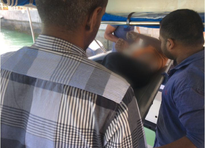The body of Mohamed Nashid was found on Saturday morning in GA Maamendhoo