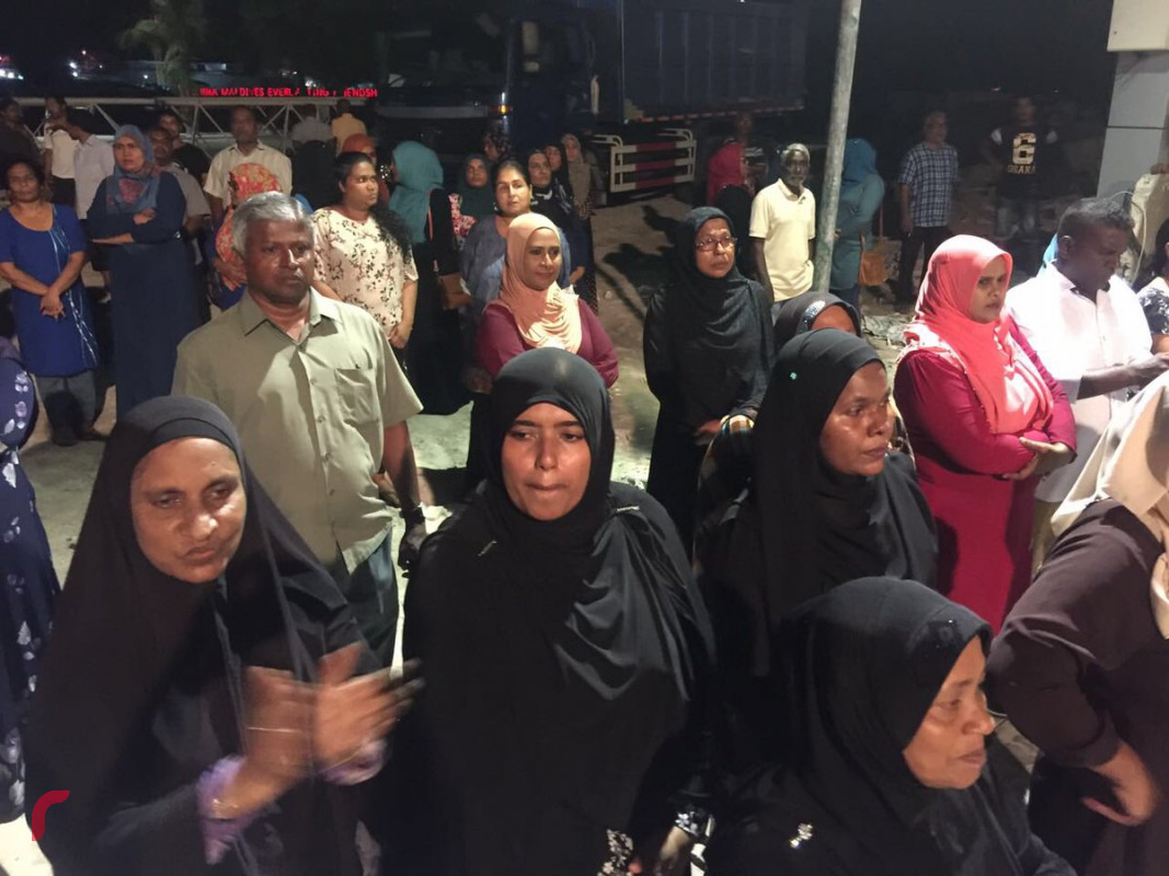 އޭޕްރިލް 7، 2018: އެމްޑީޕީގެ ބޮޑު ދިދަ ނެގުމަށް ހަރުގެ ސަރަހައްދުގައި ބޭއްވި ރަސްމިއްޔާތުގެ ތެރެއިން