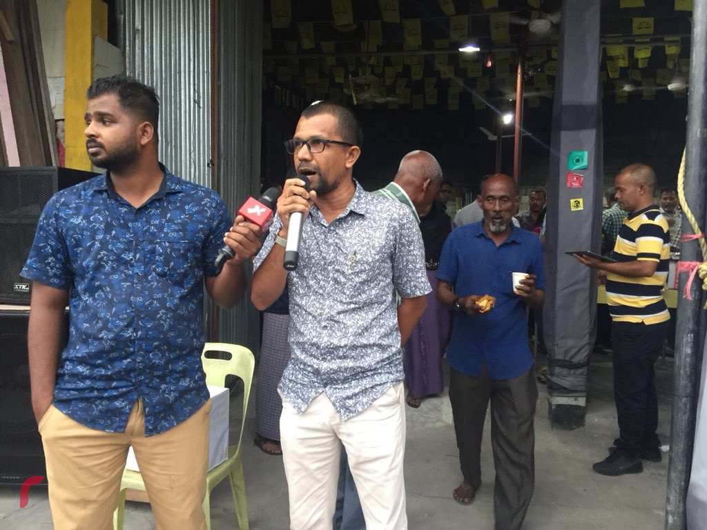 އޭޕްރިލް 13، 2018: ގުޅިފައިވާ އިއްތިހާދުން އެމްޑީޕީ ހަރުގެ ސަރަހައްދުގައި ކުރިއަށް ގެންދިޔަ އެއްވުމުގެ ތެރެއިން