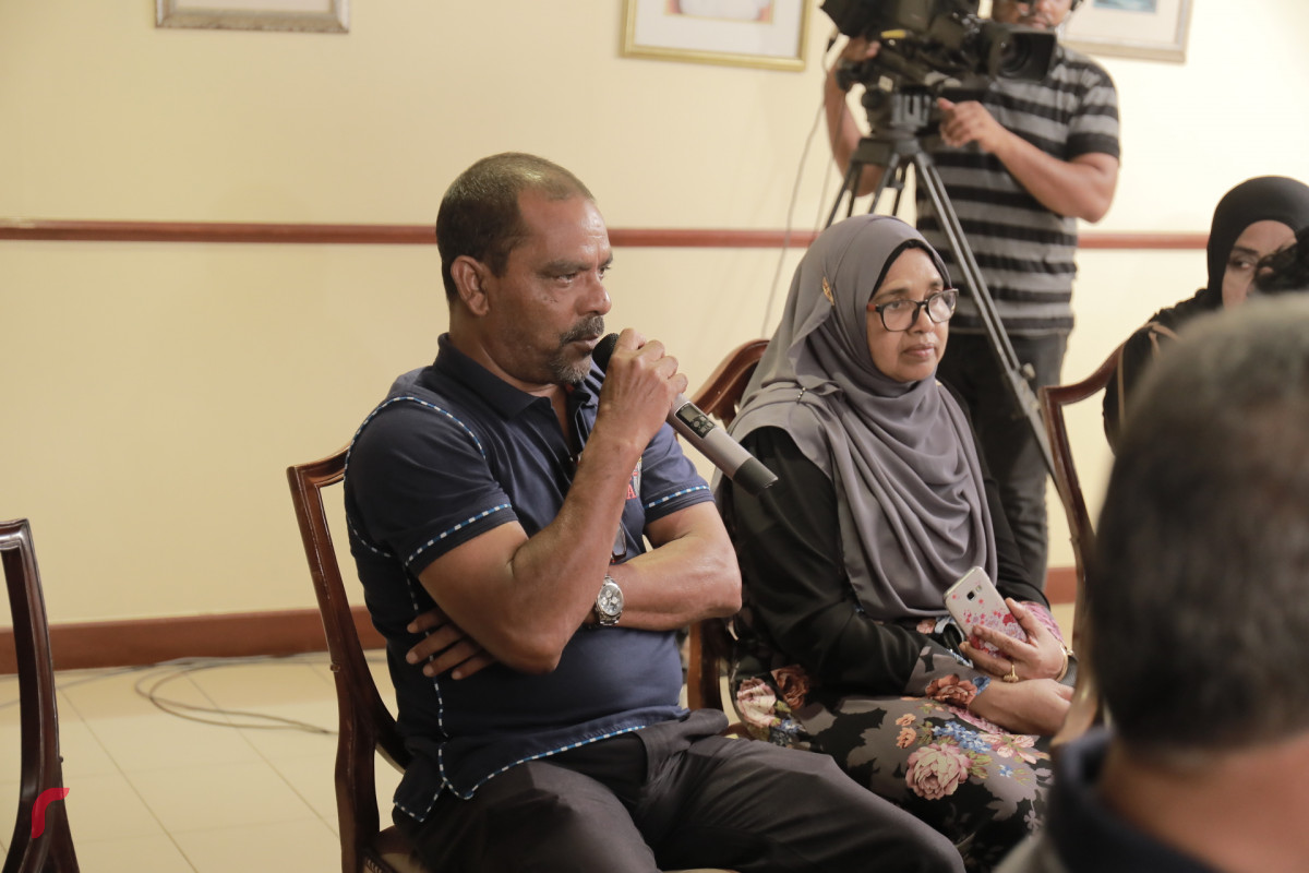 މެއި 1، 2018: ދުނިޔޭގެ މަސައްކަތްތެރިންގެ ދުވަސް ފާހަގަކުރުމަށް، ގުޅިފައިވާ ޕާޓީތަކުން އިންތިޒާމްކޮށްގެން މޫކައި ހޮޓެލްގައި ކުރިއަށްގެންދިޔަ އޯޕަން ފޯރަމްގެ ތެރެއިން-- ފޮޓޯ: މުހައްމަދު ޝަރުހާން