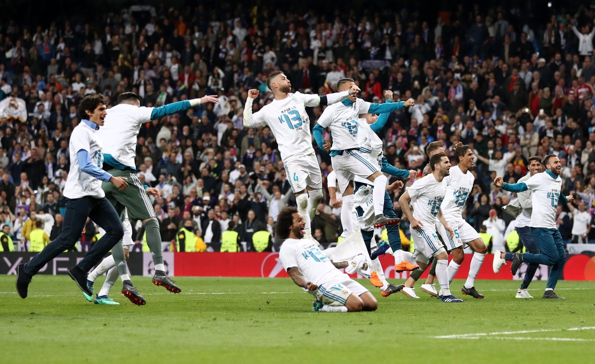 ރެއާލްގެ ކުޅުންތެރިން އުފާ ފާޅުކުރަނީ