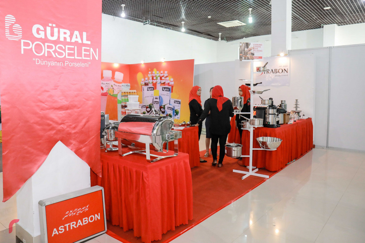 މެއި 3، 2018: ހައިރައިޒް އިން އިންތިޒާމްކޮށްގެން ކުރިއަށްގެންދާ ފުޑް އެންޑް ބެވަރޭޖެސް ފެއަރ ތެރެއިން. -- ފޮޓޯ: މުހައްމަދު ޝަރުހާން