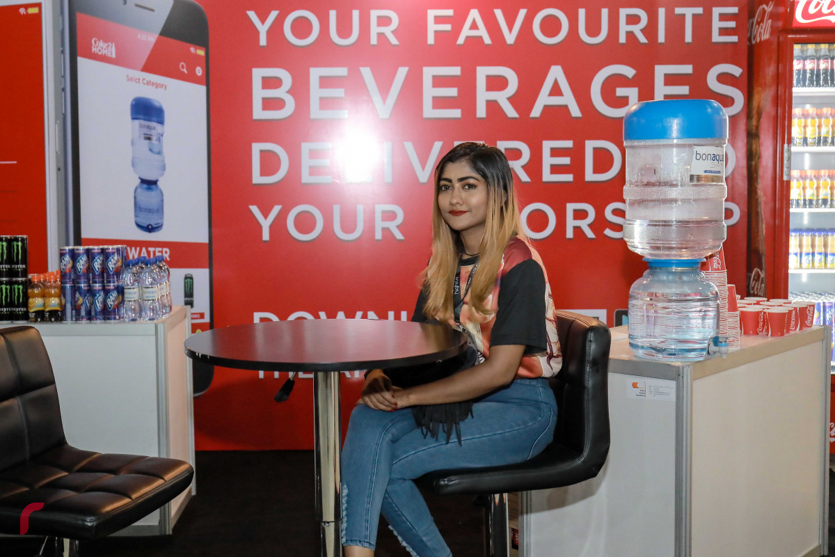 މެއި 3، 2018: ހައިރައިޒް އިން އިންތިޒާމްކޮށްގެން ކުރިއަށްގެންދާ ފުޑް އެންޑް ބެވަރޭޖެސް ފެއަރ ތެރެއިން. -- ފޮޓޯ: މުހައްމަދު ޝަރުހާން