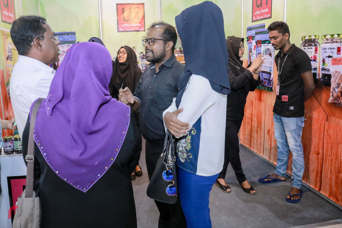 މެއި 3، 2018: ހައިރައިޒް އިން އިންތިޒާމްކޮށްގެން ކުރިއަށްގެންދާ ފުޑް އެންޑް ބެވަރޭޖެސް ފެއަރ ތެރެއިން. -- ފޮޓޯ: މުހައްމަދު ޝަރުހާން