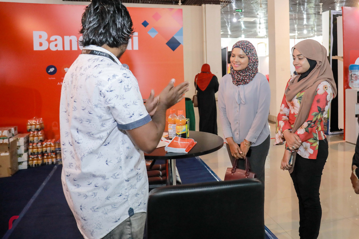 މެއި 3، 2018: ހައިރައިޒް އިން އިންތިޒާމްކޮށްގެން ކުރިއަށްގެންދާ ފުޑް އެންޑް ބެވަރޭޖެސް ފެއަރ ތެރެއިން. -- ފޮޓޯ: މުހައްމަދު ޝަރުހާން