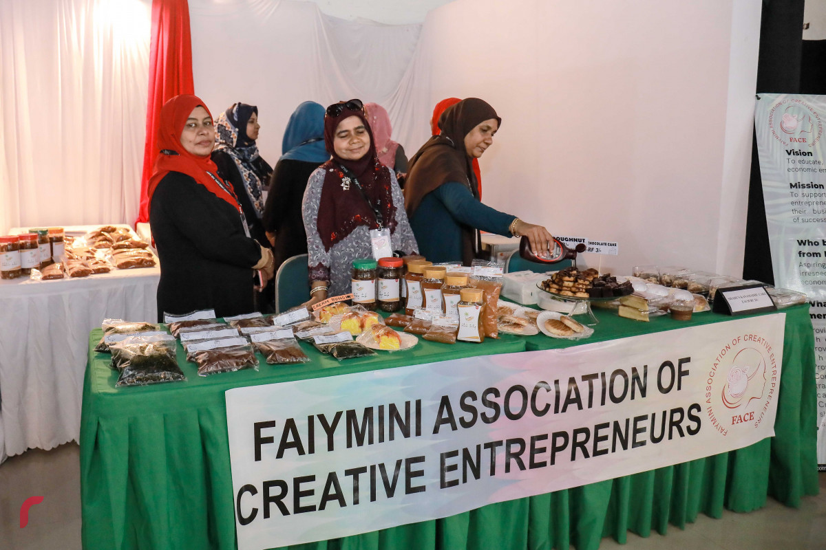 މެއި 3، 2018: ހައިރައިޒް އިން އިންތިޒާމްކޮށްގެން ކުރިއަށްގެންދާ ފުޑް އެންޑް ބެވަރޭޖެސް ފެއަރ ތެރެއިން. -- ފޮޓޯ: މުހައްމަދު ޝަރުހާން