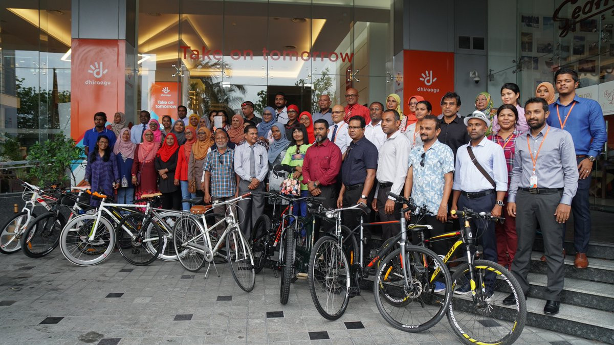 ބައިކް ޓު ވޯކް ޑޭ ފާހަގަކުރުމުގެ ތެރެއިން