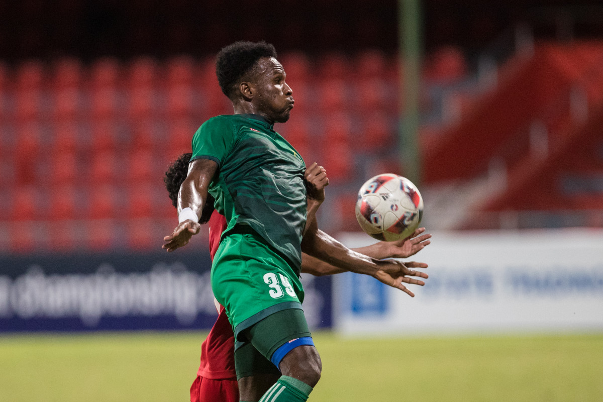 އެސްޓީއޯ މާލޭ ލީގުގައި މާޒިޔާ ސްޕޯޓްސް އެންޑް ރެކްރިއޭޝަން ކްލަބްއާއި ޓީސީ ސްޕޯޓްސް ކްލަބް ބައްދަލު ކުރި މެޗްގެތެރެއިން -- ފޮޓޯ: އިމޭޖަސް އެމްވީ