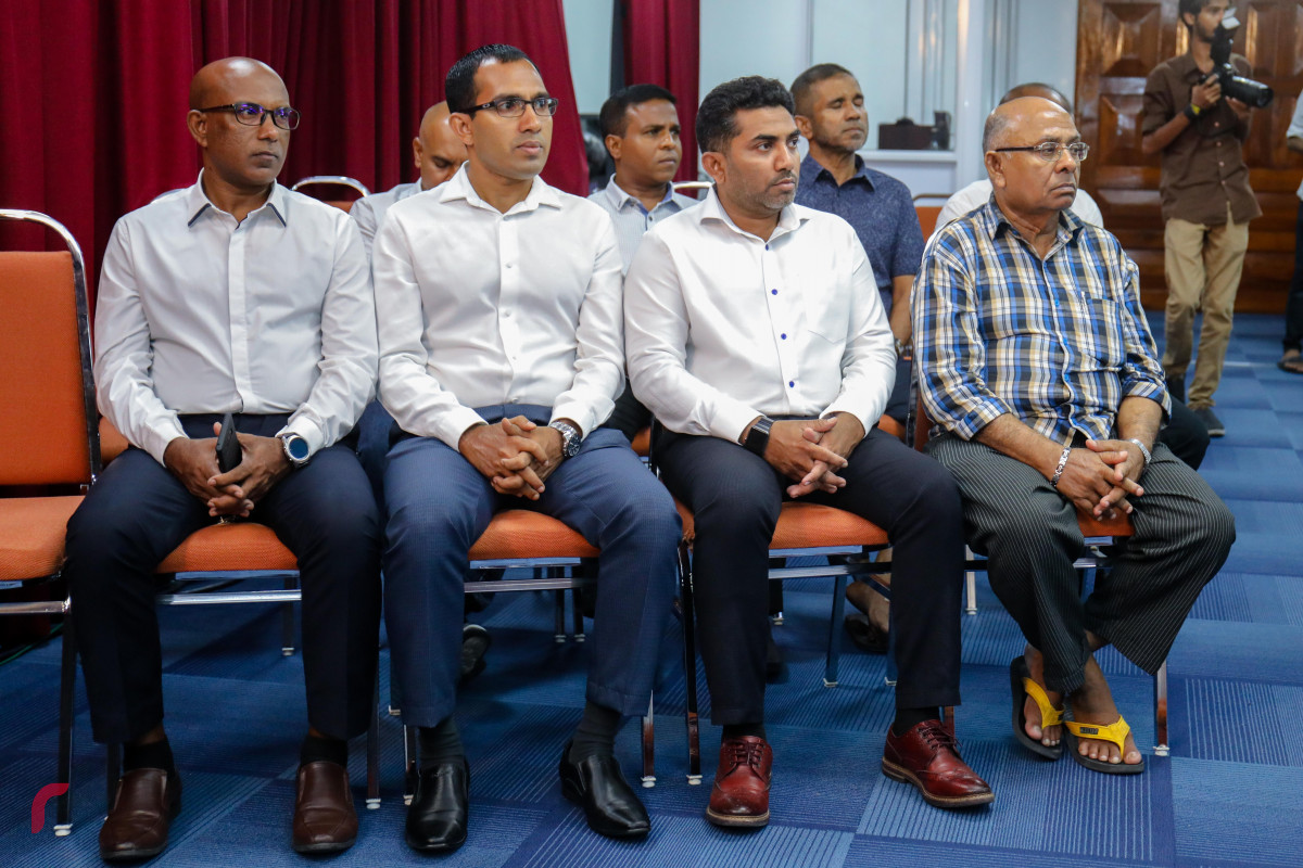 ޖޫން 1، 2018: ކުރީގެ އިސްލާމިކް މިނިސްޓަރު ޑރ. އަބްދުލް މަޖީދު އަބްދުލް ބާރީގެ ހަނދާނުގައި، އިސްލާމީ މަރުކަޒުގައި ބޭއްވި ތައުބީރުގެ ޖަލްސާގެ ތެރެއިން -- ފޮޓޯ: މުހައްމަދު ޝަރުހާން / ރާއްޖެ އެމްވީ