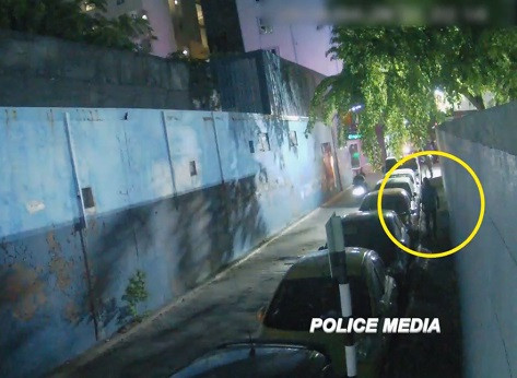 ފުލުހުން އާއްމުކޮށްފައިވާ ސީސީޓީވީ ފޫޓޭޖްގެ ފޮޓޯއެއް