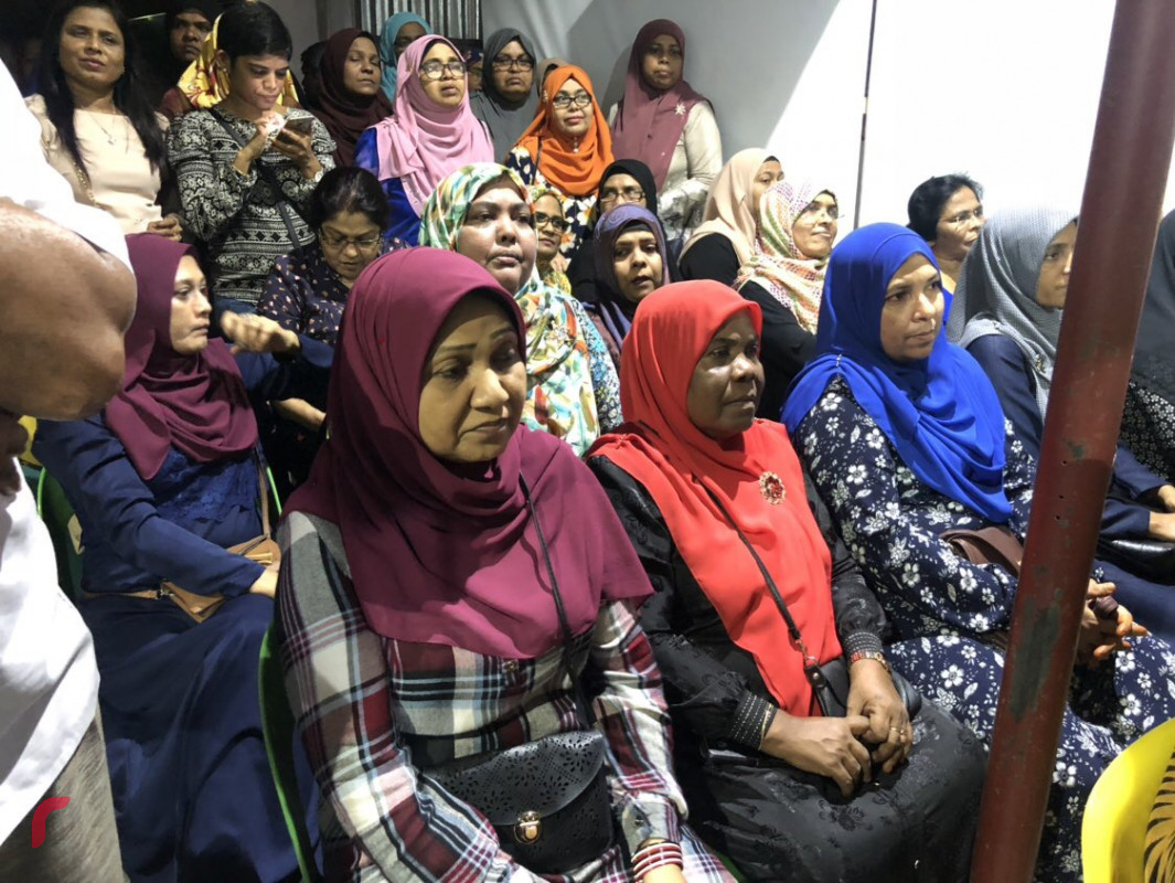 ޖޫން 26، 2018: އެމްޑީޕީއަށް 13 އަހަރު ފުރުން ފާހަގަކުރުމަށް ހަރުގޭގައި ބޭއްވި ރަސްމިއްޔާތުގެ ތެރެއިން-- ފޮޓޯ: މުހައްމަދު ޝަރުހާން / ރާއްޖެ އެމްވީ