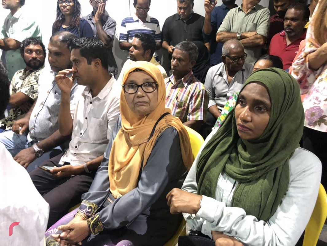 ޖޫން 26، 2018: އެމްޑީޕީއަށް 13 އަހަރު ފުރުން ފާހަގަކުރުމަށް ހަރުގޭގައި ބޭއްވި ރަސްމިއްޔާތުގެ ތެރެއިން-- ފޮޓޯ: މުހައްމަދު ޝަރުހާން / ރާއްޖެ އެމްވީ