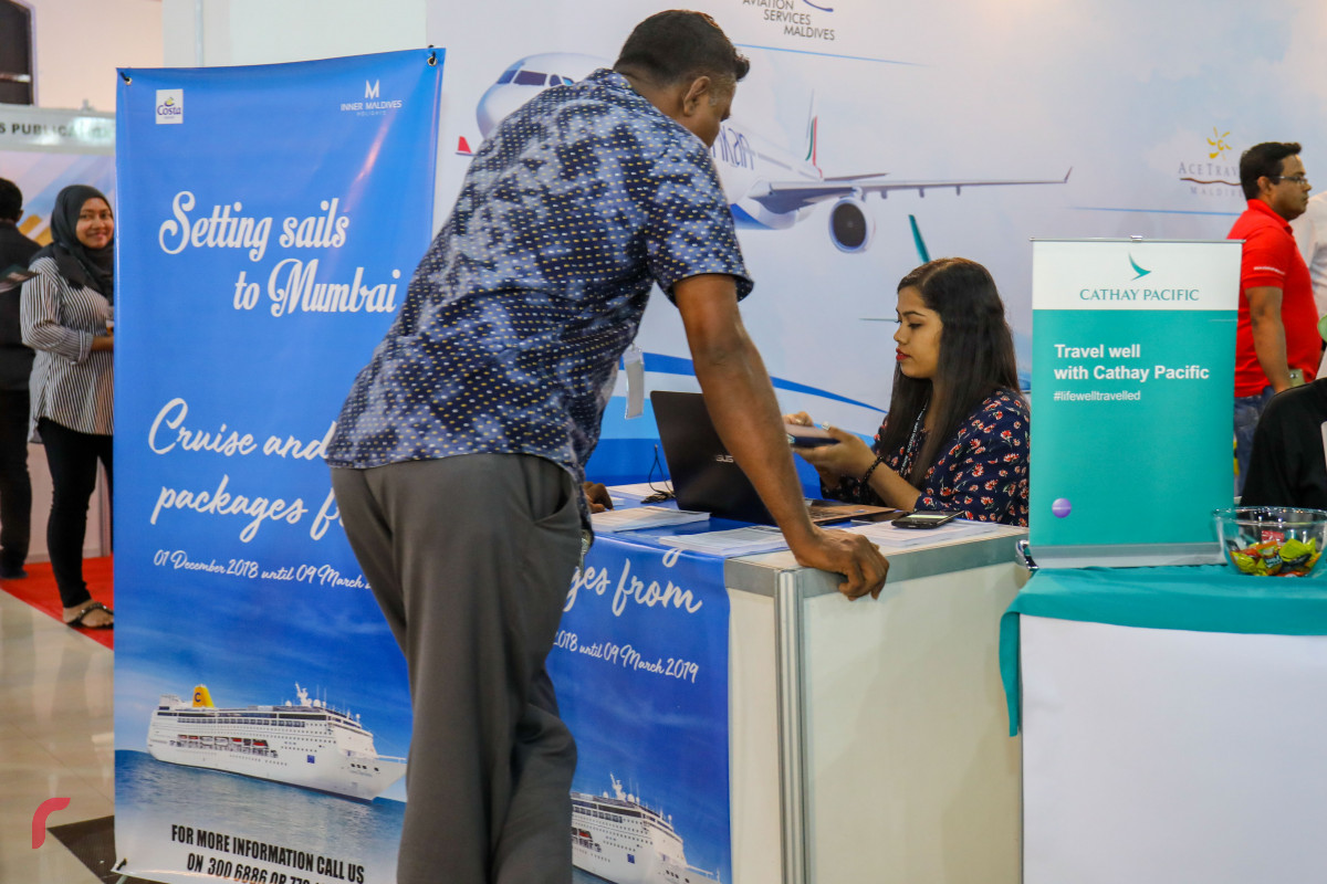 ޖުލައި 6، 2018: ހައި ރައިޒް އިން އިންތިޒާމްކޮށްގެން ކުރިއަށްގެންދާ "ވެކޭޝަން އެކްސްޕޯ"ގެ ތެރެއިން، -- ފޮޓޯ: މުހައްމަދު ޝަރުހާން / ރާއްޖެ އެމްވީ